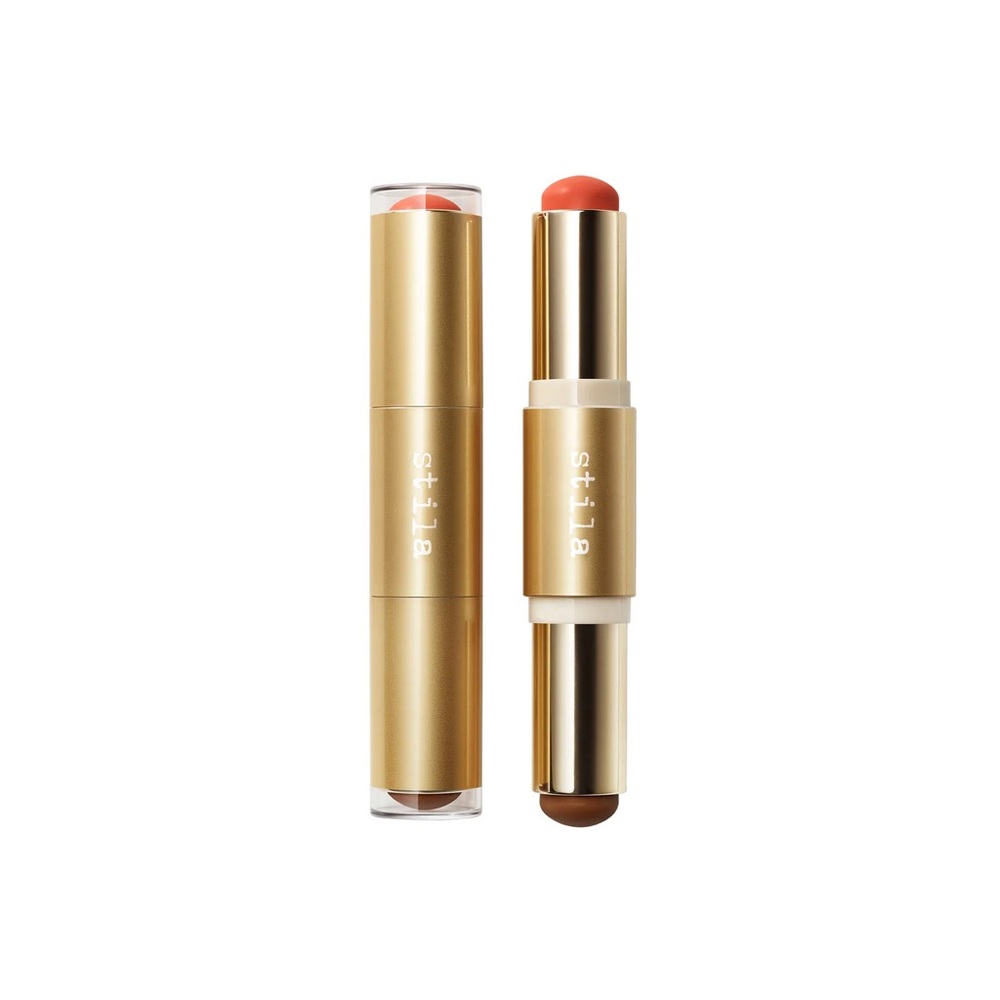Stila Blush & Bronze Hydro-Blur Cheek Duo in Papaya/Tan